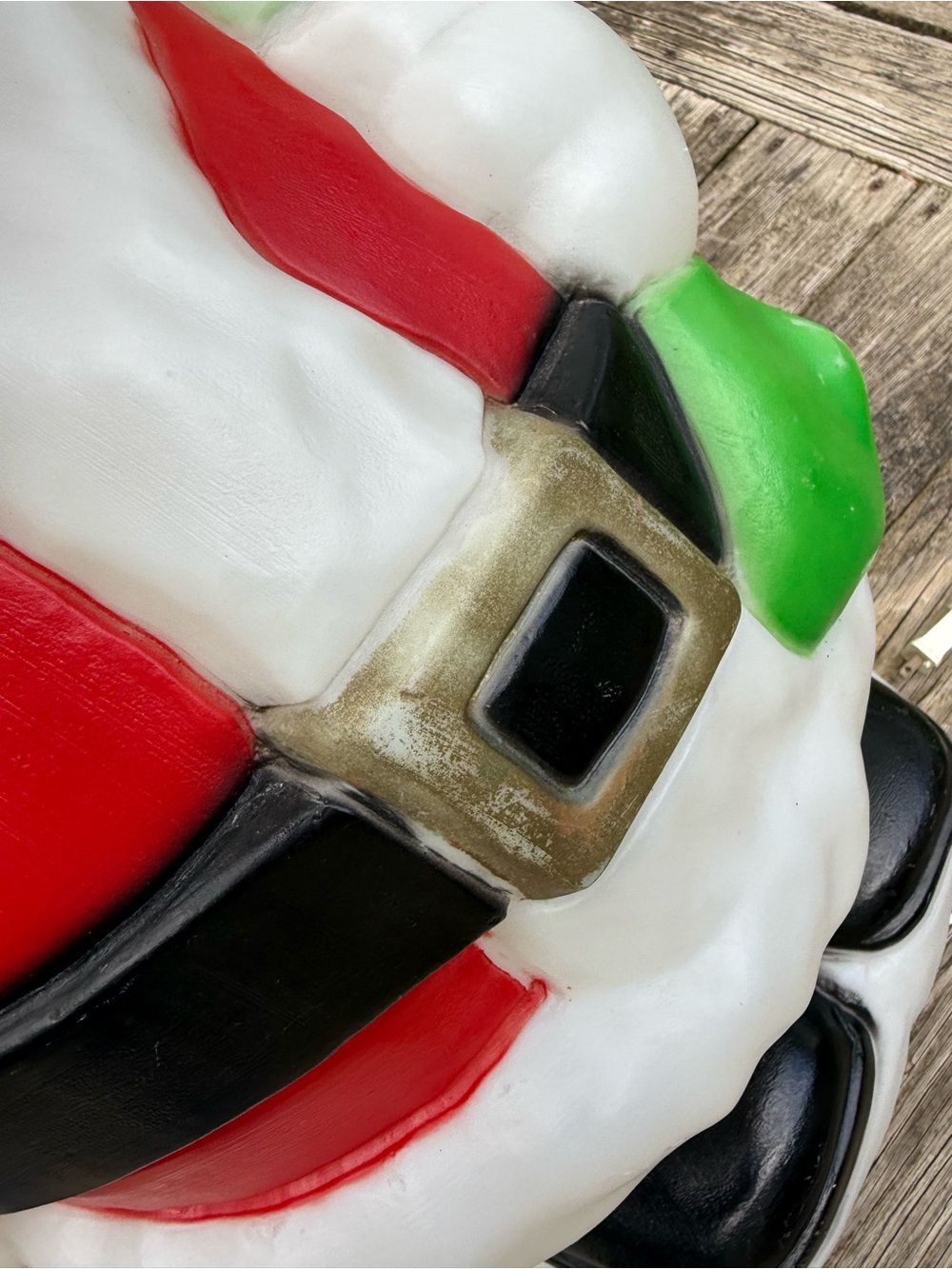 Vintage Snoopy Light Up Blow Mold Christmas Decoration Santa Claus 32” - Picture 5 of 16